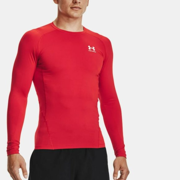 Men's HeatGear Armour Long Sleeve - Picture 2 of 9